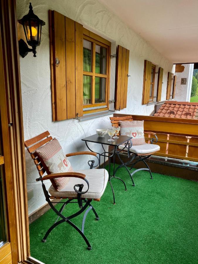 Apartment Chalet Rubihorn Mit Berg-Blick Bolsterlang Luaran gambar